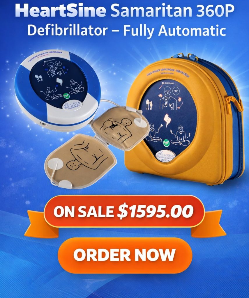 HeartSine Samaritan 360P Defibrillator Fully Automatic